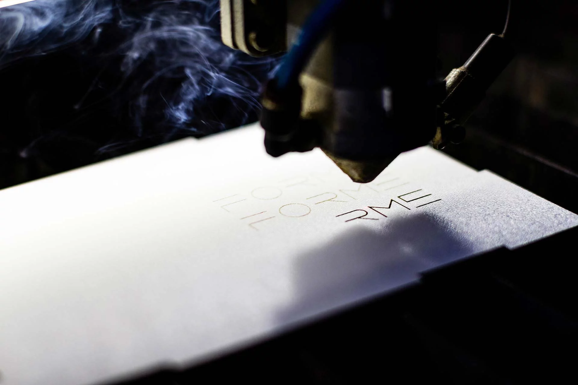 Gravare laser logo FORME