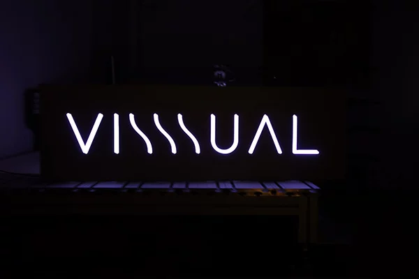 Firma luminoasa cu led Visssual