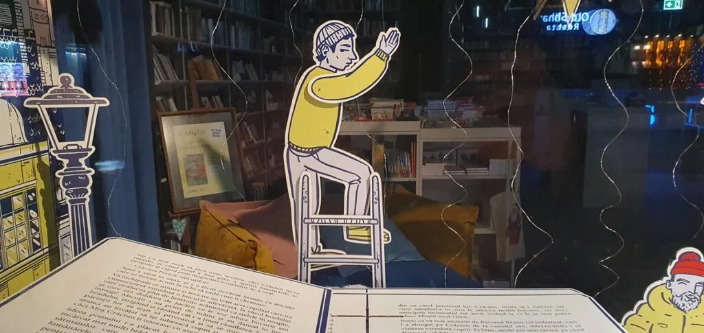 animatie vitrine librarie arduino