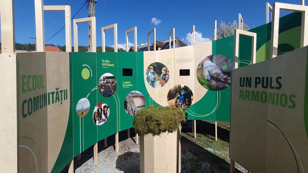 Panouri expoziționale din placaj de mesteacăn imprimate UV