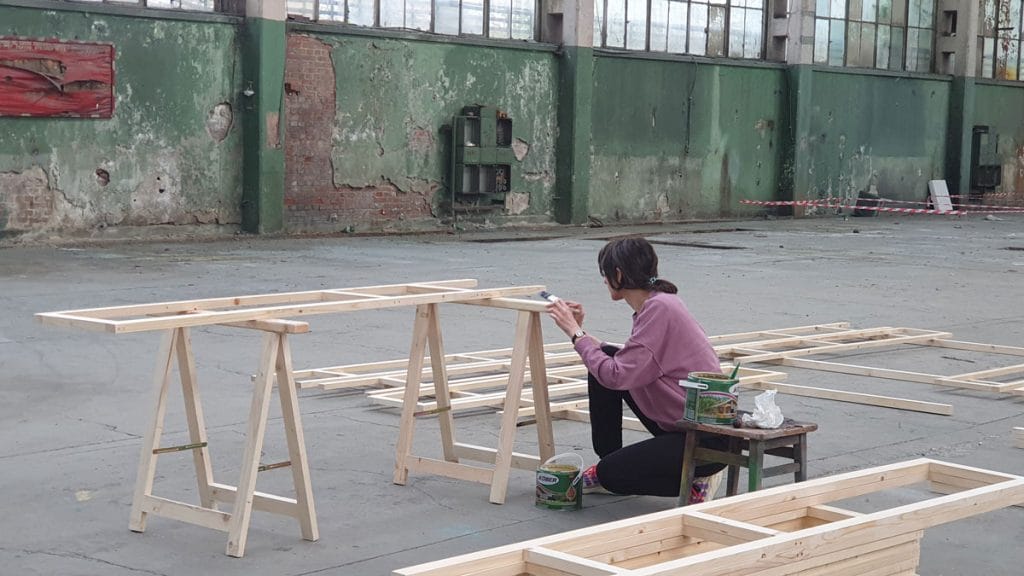 Lăcuire structură de rezistență lemn