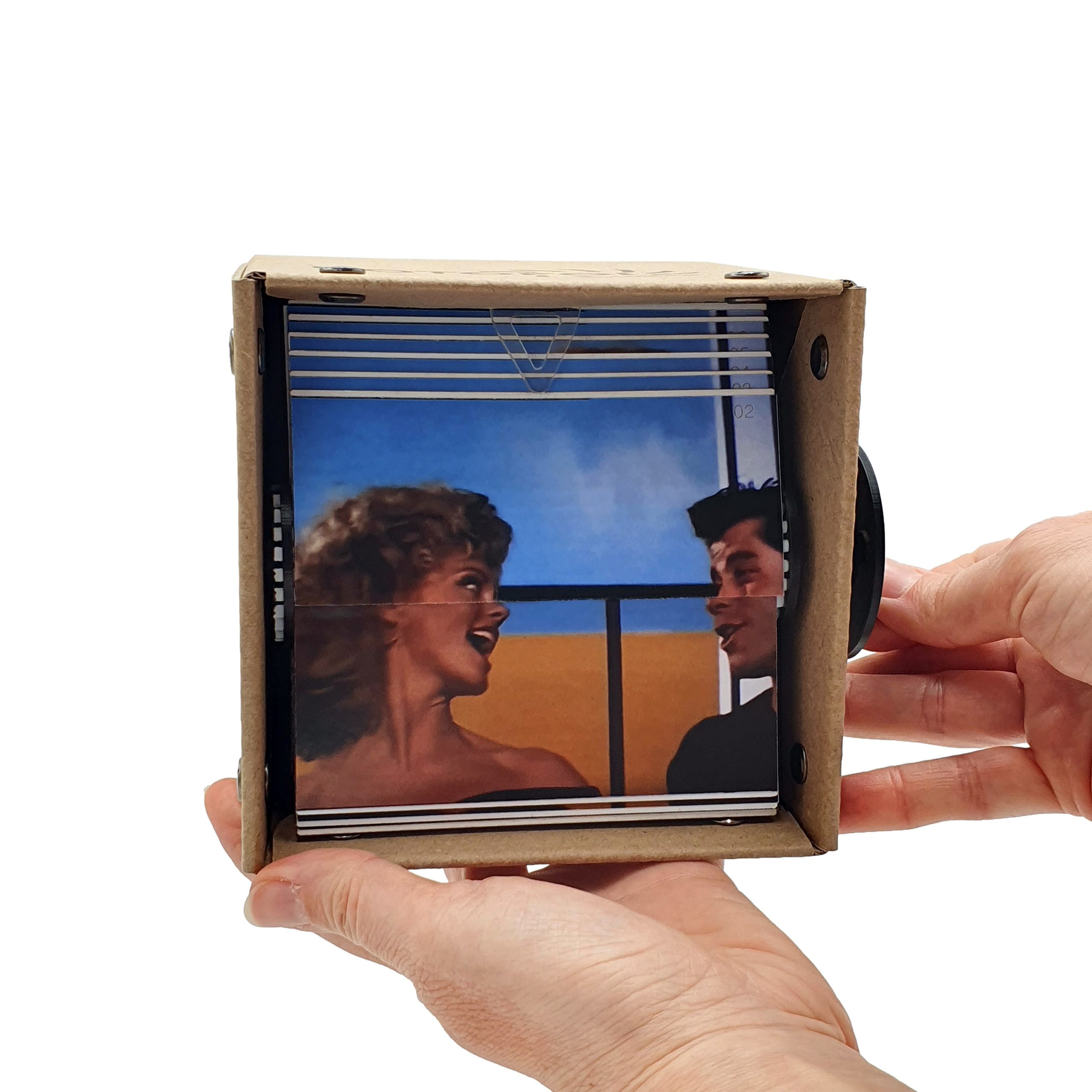 Mâini ținând Rotofoi cu animație Grease